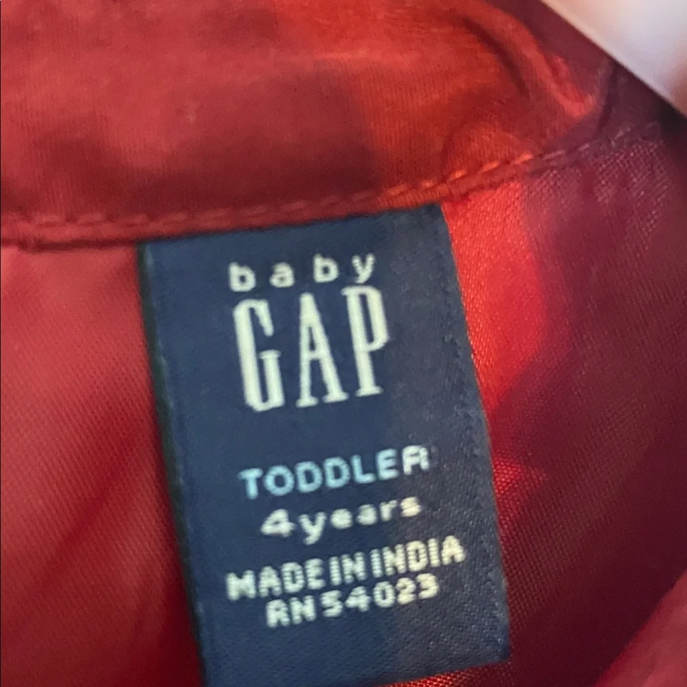 GAP Burgundy Kids Formal Dress Bow Detail Wedding Holiday 4 Year Old Toddler